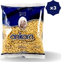 Dirsek Makarna 500 Gr - 3 Adet
