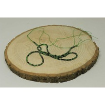 Yasamtohumu Anyolit Rubizoit – Rubyzoisit Taşı Yarım Dizi 2 MM 17  CM Çok Renkli