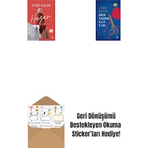 Hazan + Her Yerde Kan Var Midi Boy + Okuma Sticker'ları