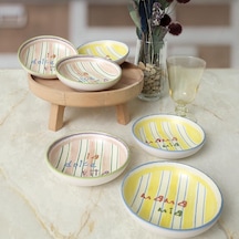 Mama Mia & La Dolce Vita Halka Çerezlik/sosluk 13 Cm 6 Adet 22724-25 Çok Renkli