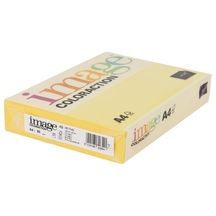 Image A4 Renkli Fotokopi Kağıdı Açık Sarı 1 Paket 500 Adet