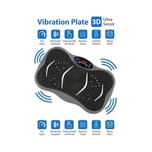 3d 5 Programlı Titreşimli Spor Kondisyon Fitness Egzersiz Aleti Vipration Plate - Gri