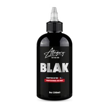 Allegory Blak 8oz Siyah Dövme Boyası Yoğun Pigment &amp Profesyonel Tattoo Ink