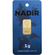 Nadir Gold Dikdörtgen 24 Ayar Gram Altın 1 G