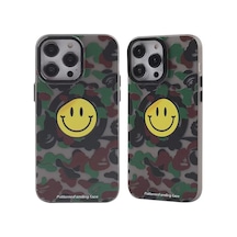 Newface Apple İphone 13 Pro Max Kılıf Apollo Magneticsafe Desenli Kapak - Apollo Siyah - 4 Yeşil