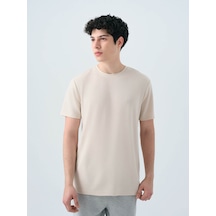 Loft Basic Taş Erkek T-shirt Lf2038850