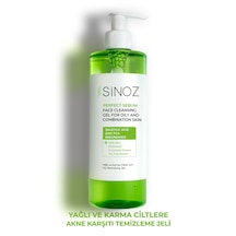 Sinoz Yağlı ve Karma Ciltler için Sebum Dengeleyici Yüz Temizleme Jeli 400 ﻿ML