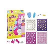 G1355 Play-doh Barbie Designer Desen Paketi Hamur Oyun Seti +3 Yaş Çok Renkli