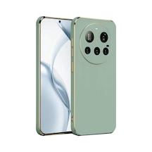 Xiaomi Mi 15 Ultra Uyumlu Kılıf Volet Silikon - Açık Yeşil