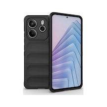 Xiaomi Redmi Note 14 4g Uyumlu Kılıf Optimum Silikon - Siyah