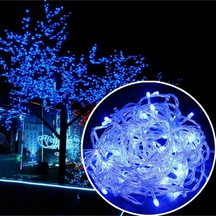 10 METRE 100 LED MAVİ LED IŞIK YILBAŞI AĞACI IŞIĞI 220 V MAVİ IŞIK MAVİ NOEL IŞIĞI YILBAŞI IŞIKLARI