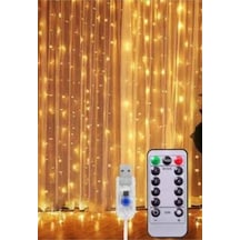 Kumandalı 8 Ayrı Moda Sahip Perde Led 3 x 3 M
