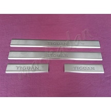 Woc Chrome Vw Tiguan Krom Kapı Eşiği 2015 Sonrası 4 Parça Paslanm N11.3