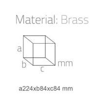 Tuvalet Fırçalığı Renk 424x84x84 Mm Açık Ahşap