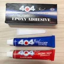 404 Plastik Çelik No 2 Cam Porselen Yapıştırıcı 41 Gram Şeffaf