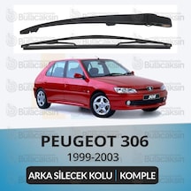 Peugeot 306 N5 1997-2003 Komple Arka Silecek Kolu Ve Süpürgesi Se