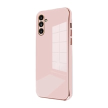 Newface - 817 - Samsung Galaxy A15 4g Kılıf Volet Silikon - Edntrend - - Pembe