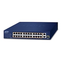 Planet PL-FGSD-2621P 24 Port 10/100TX PoE+ 2 Port 10/100/1000T Et