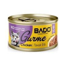 Bado Gurme Yaş Yetişkin Kedi Maması Tavuklu 85 Gr 6 Adet