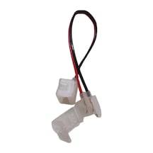 12v Çift Yönlü Neon Soketi 6x12mm Besleme Fişi Çift Yönlü Kablo Birleştirme Aparatı 5 Adet