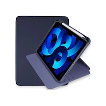 Apple İpad Pro 11 2021 Kılıf Ling 360 Kalemlikli Tablet Kılıf - Lacivert