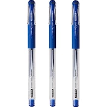 Uniball Signo Needle 0.38 İğne Uçlu Jel Kalem Mavi Üç Adet
