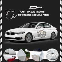 Bmw G30 Oto Araç Kapı Koruma Fitili 5metre Parlak Beyaz Renk