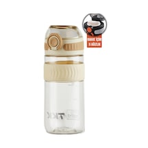 Tkk 550 Ml Rahat İçim U Ağızlı Bpa İçermeyen Taşıma Kulplu Tritan Su Matarası Fftkk1016-550ml Kahverengi