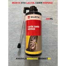 Würth 300ml Lastik Tamir Spreyi Tamir Köpüğü Lastik Yapıştırıcı K
