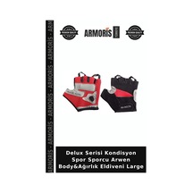 Delux Serisi Kondisyon Spor Sporcu Arwen Body&ağırlık Eldiveni Large Çok Renkli
