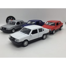 1/32 Ölçek Tofaş Şahin Metal Araba Sesli Işıklı 13 Cm Gri