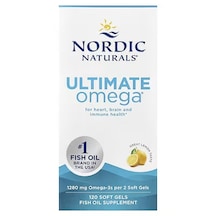 Nordic Naturals Ultimate Omega 120 Yumuşak Kapsül Usa Menşeii Orijinal Dmmedicineden