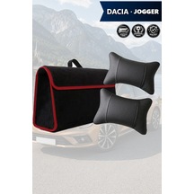 Dacia Jogger Uyumlu Bagaj Çantası Siyah Renk Koltuk Yastığı Lüks Model
