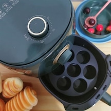 Büro Ev Ofis Mutfağı İçin 7bölme Silikon Muffin Cupcake Kek Çörek Fritöz Yağlı Pişirme Matı