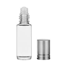 Cam Roll On Şişe Gümüş Kapaklı 3 Ml 100 Adet