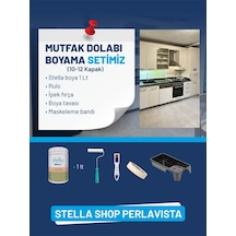 Stella Mutfak Dolabı Boyama Seti 10-12 Kapak Diğer
