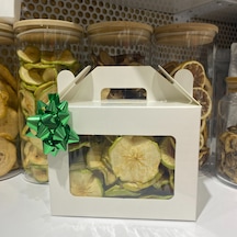 Nuvanto Kurutulmuş Yeşil Elma Hediye Kutusu 120 G