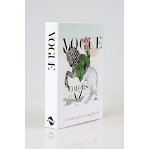Beyaz Vog At Dekoratif Kitap Kutu