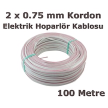 Turbosepet-Elektrik Ve Hoparlör Kablosu 100 Metre 2 X 0.75 Elektrik Vkablosu
