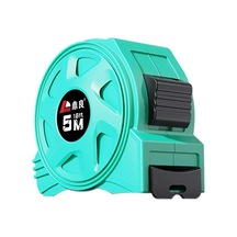 Karanlıkta Yeşil Parlayan Mezura Gece Lambası 5 M 19mm Yüksek Hassasiyetli Ölçme Aracı Ağaç İşleme Cetveli Su Geçirmez Ve Anti Korozyon