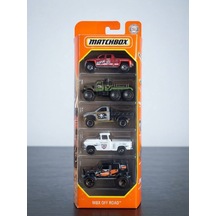 Matchbox Mbx Off Road 5'li Araba Seti - 1:64 Ölçekli Metal Model Araçlar