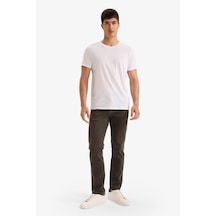 Defacto Sergio Regular Fit Normal Bel Boru Paça Jean Pantolon G3235ax25aukh475 Haki-kh475