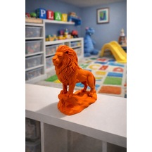 Aslan Figürü 3d