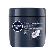 Nıvea Men Erkek Deep Nemlendirici El Ve Vücut Bakım Kremi 400 Ml - 5 Adet Tarı