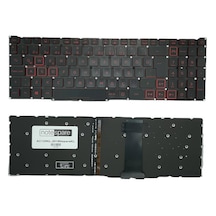 Acer İle Uyumlu Nitro 5 An515-55 Nh.q7jey.006 Işıklı Klavye Siyah Tr Kırmızı Aydınlatma Versiyon