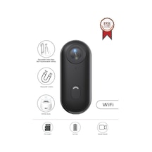 Torima Aksiyon Kamerası 1080 P Manyetik Giyilebilir Geniş Açılı Klips Tasarımlı Kamera CMR34 - Siyah
