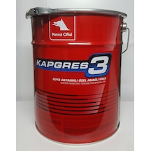 Petrol Ofisi Kap Gres 3 Kalsıyum Sabunlu Kırmızı Gres 14 KG