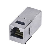 Alfais 4380 Cat6 Jack Internet Kablo Birleştirici Rj45 Metal