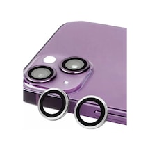Newface Apple İphone 13 Mini Raze Metal Kamera Lens - Gümüş