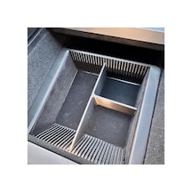 Pratik Orta Konsol Organizer Çekmece - 3d Baskılı Açık Kahverengi